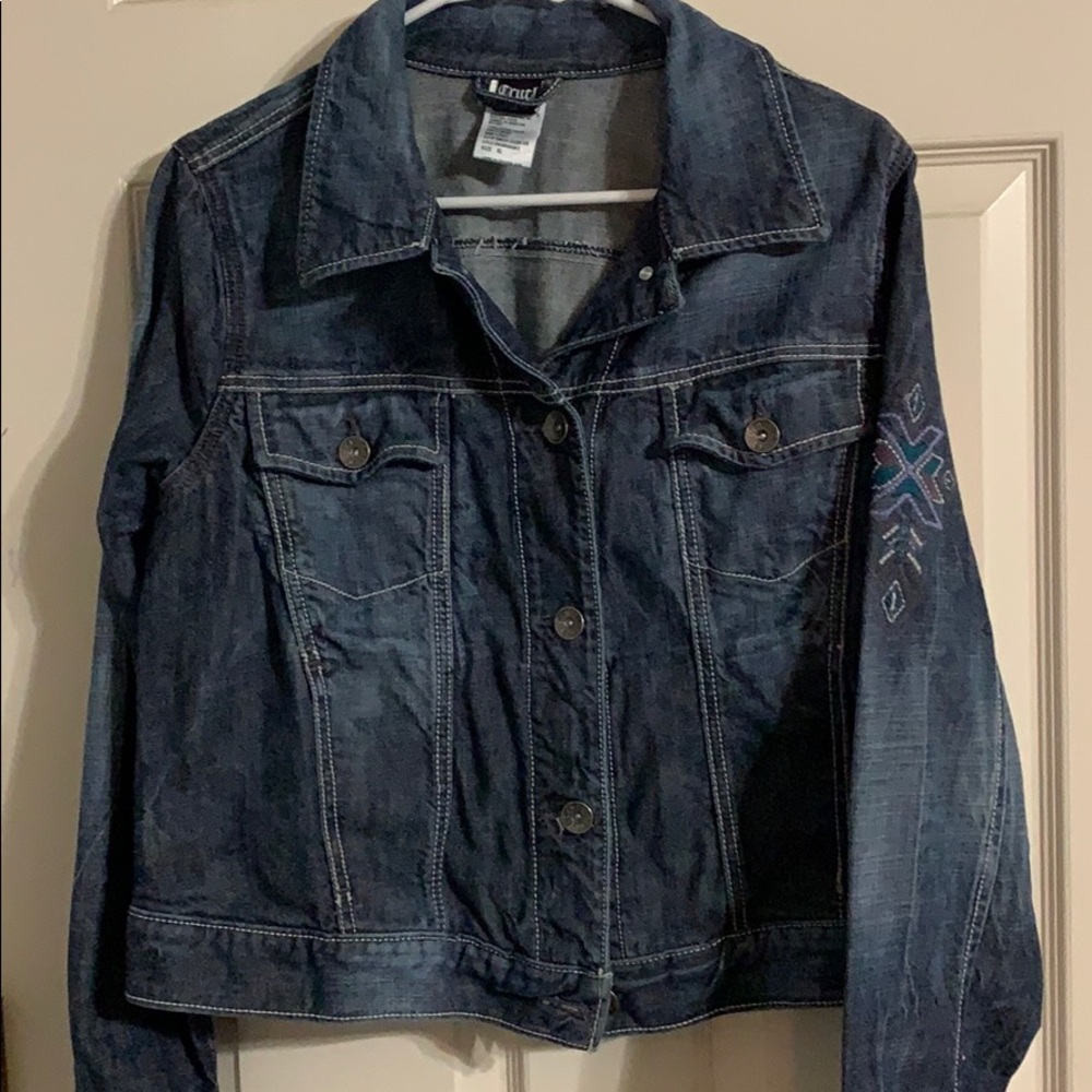 Cruel brand Jean jacket size XL